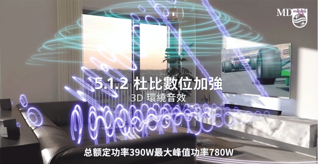 春节全家聚会氛围神器B8967全景声回音壁