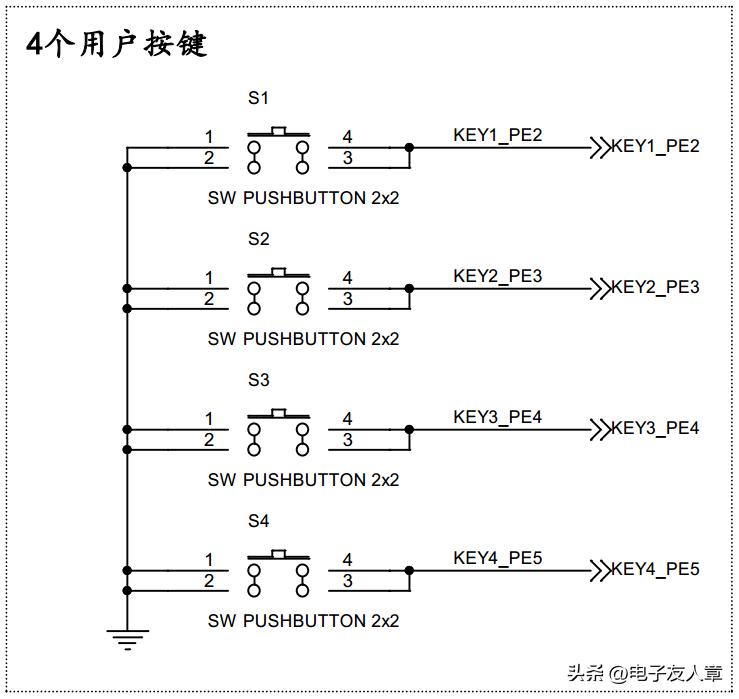 stm32的按键检测,stm32f103c8t6编程入门教程