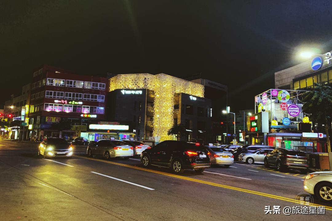 济州岛的冬季雨,三月份韩国济州岛