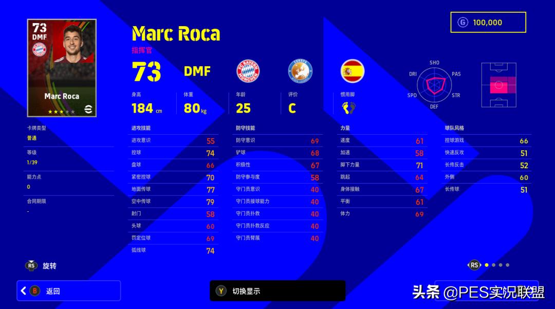 实况足球诺伊尔详细资料,实况足球拜仁诺伊尔