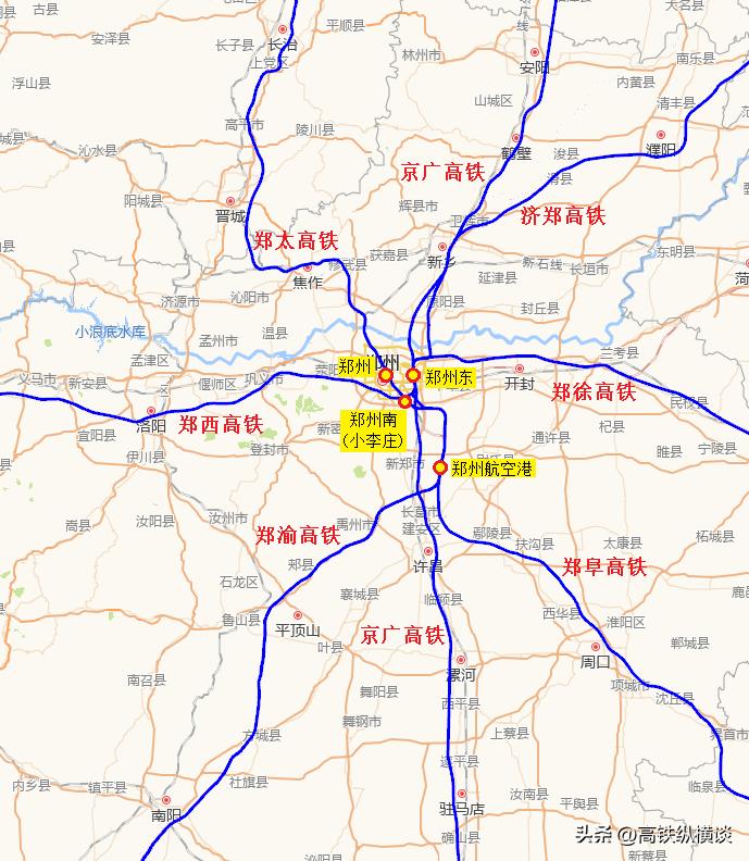 郑州米字高铁vs西安米字高铁,米字形高铁能给郑州带来什么
