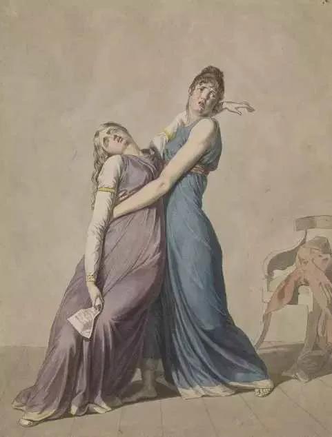 丹麦艾科斯伯格的女人体艺术绘画作品