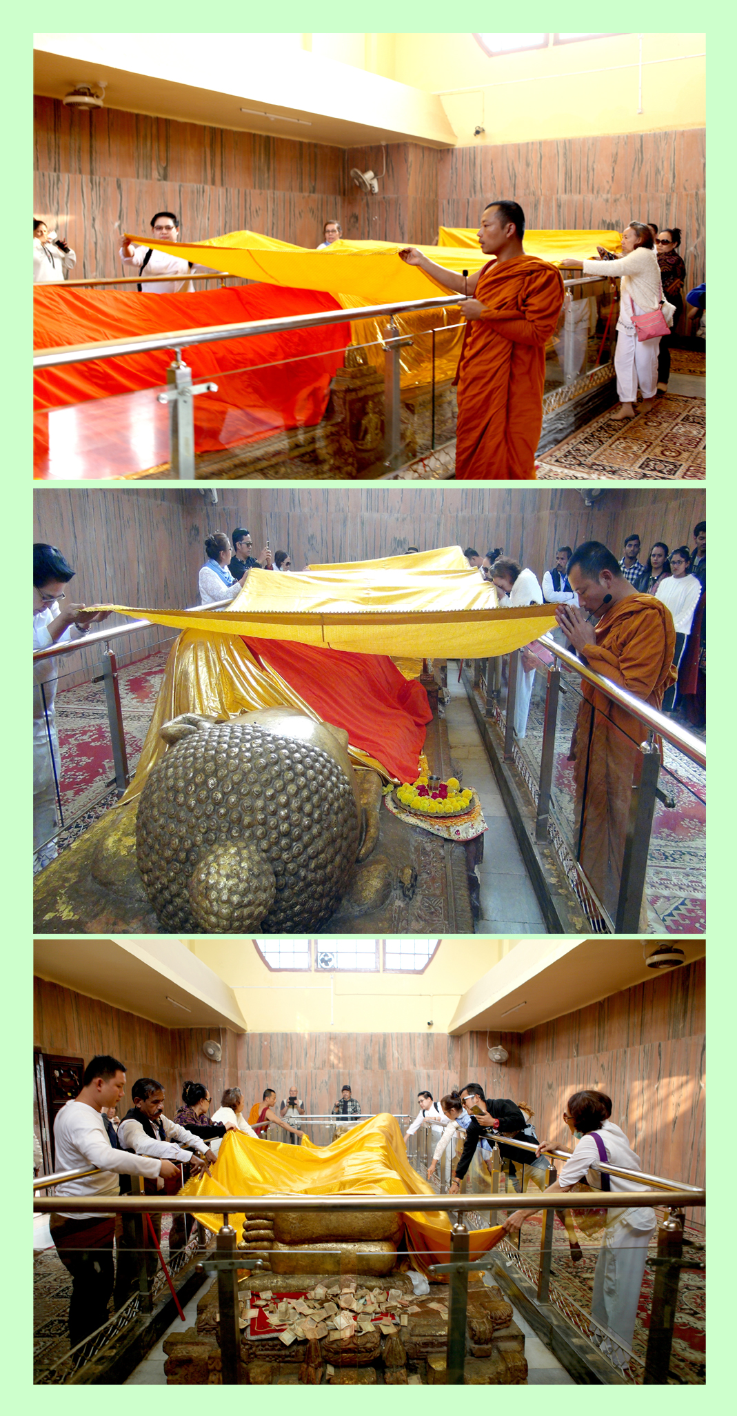 “天竺寻佛”之五-拘尸迦耶涅槃佛