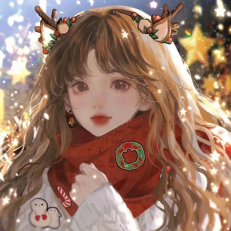 可爱呆萌头像动漫卡通二次元女生,老奶奶抽大烟袋的图卡通动漫头像