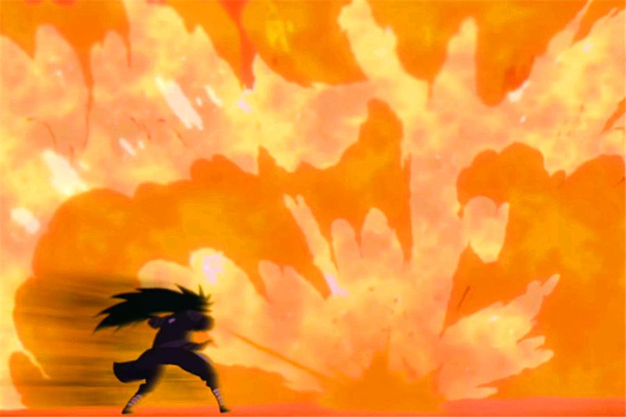 迪达拉vs猿飞日斩三人之师,猿飞日斩打迪达拉