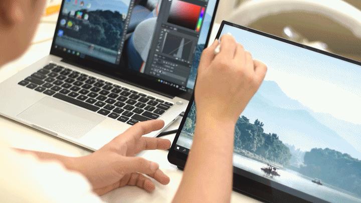 笔记本屏幕太小办公难受,笔记本电脑太小想连个显示屏