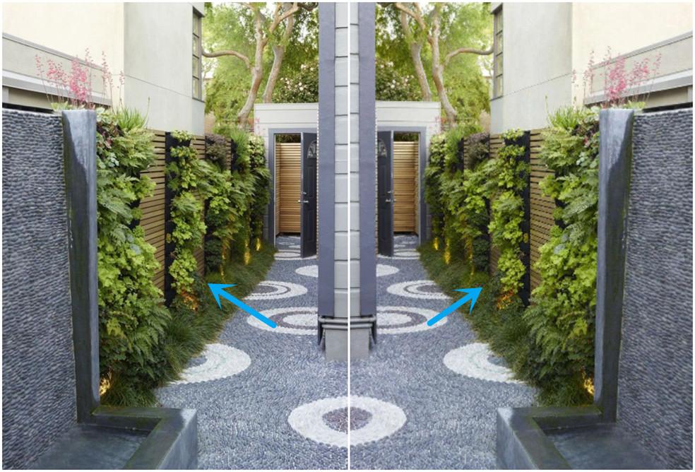 小院不铺砖设计,用红砖设计小院