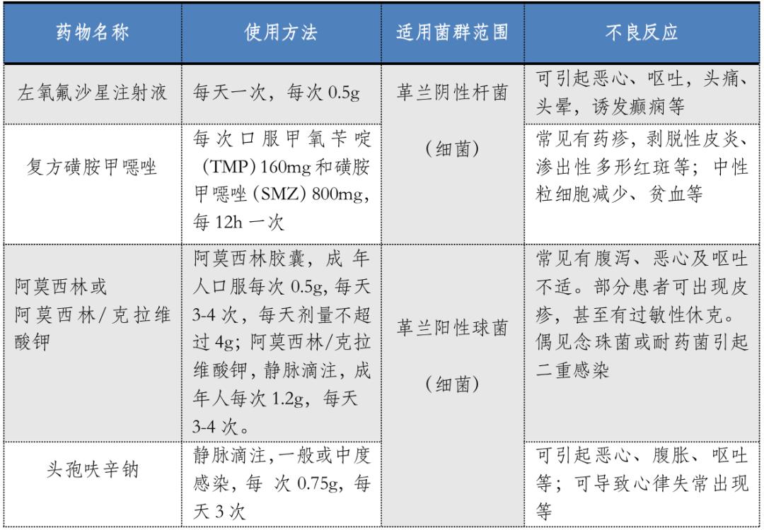 必看！泌尿道感染用药全解读