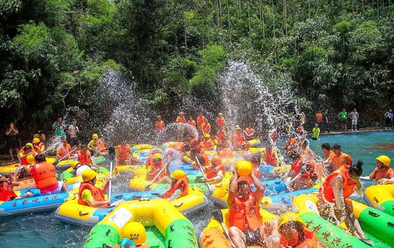 清远玄真古洞漂流最大落差,广东清远漂流惊险吗