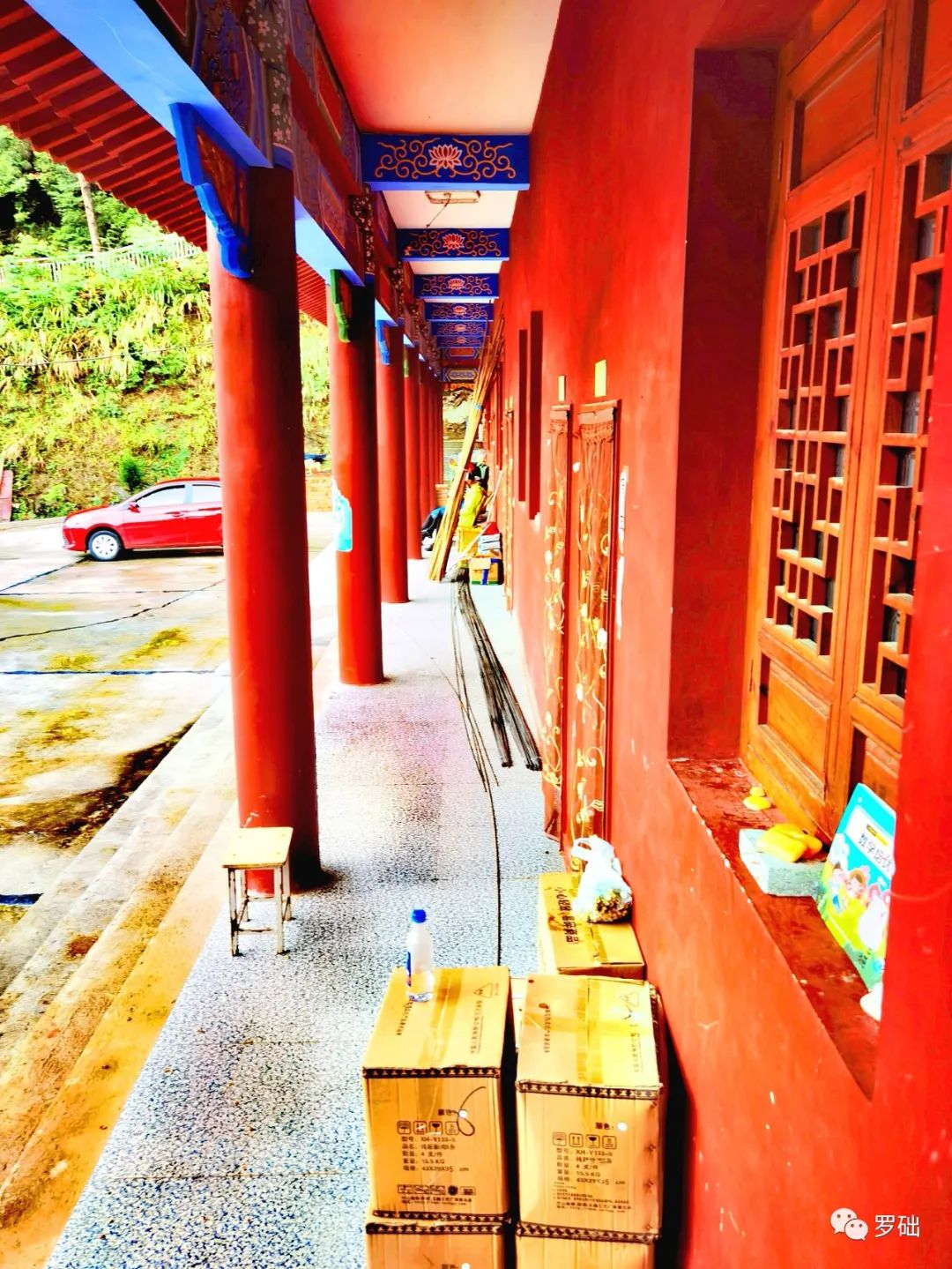 冒雨骑游资江小三峡·板竹山·望云寺观风景
