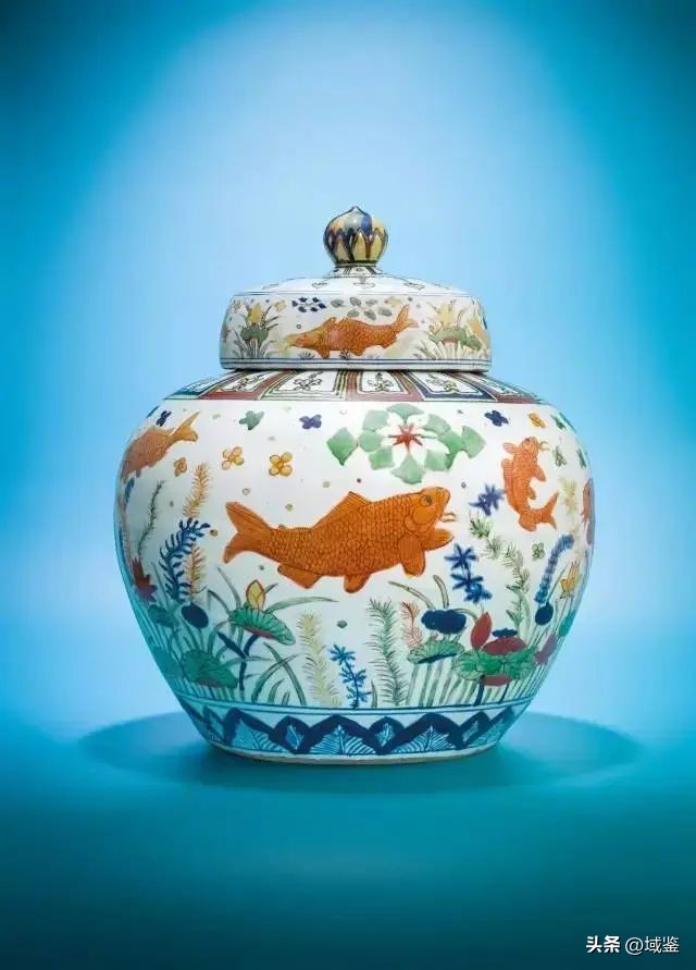 釉上五彩,釉上五彩富贵花