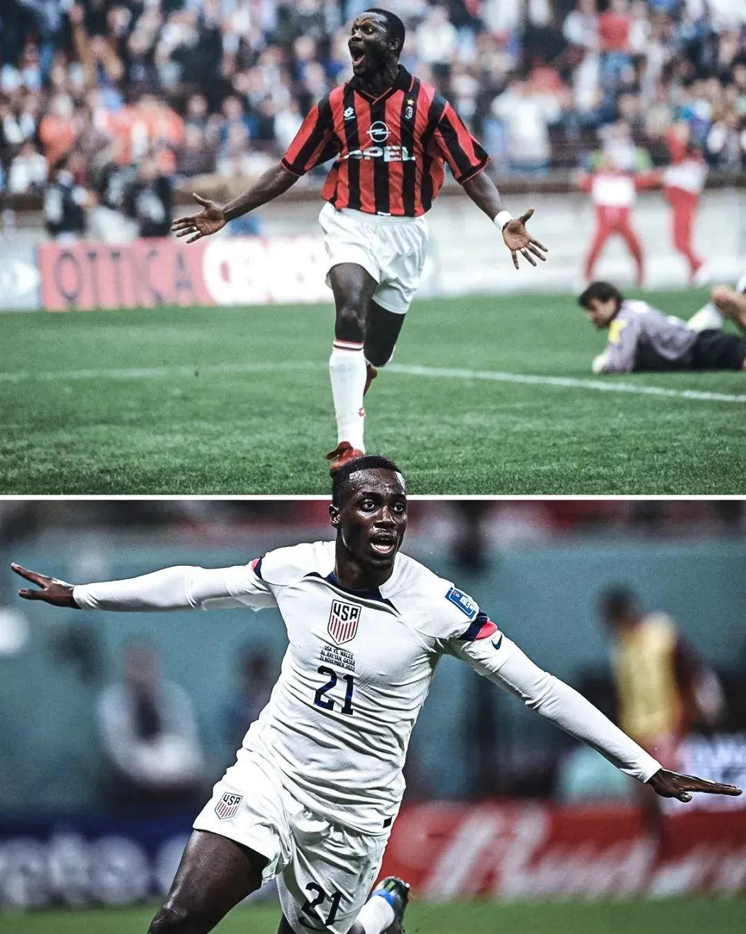 萨卡进英超首球,英超第一射手萨卡