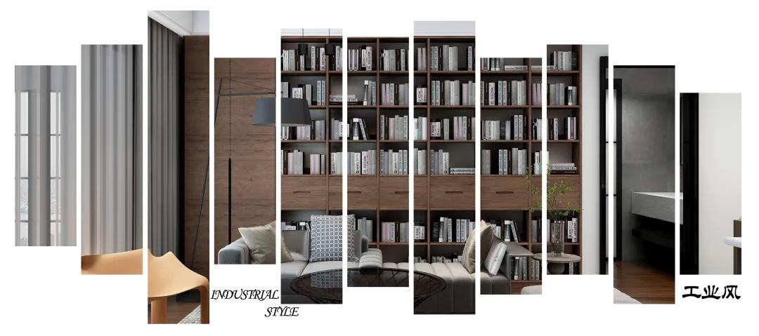 75平米现代风格婚房设计,75平方工业风婚房