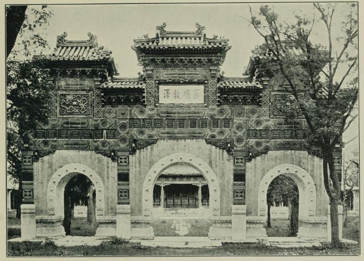 老照片：1906年拍摄的北京老建筑，保存完好