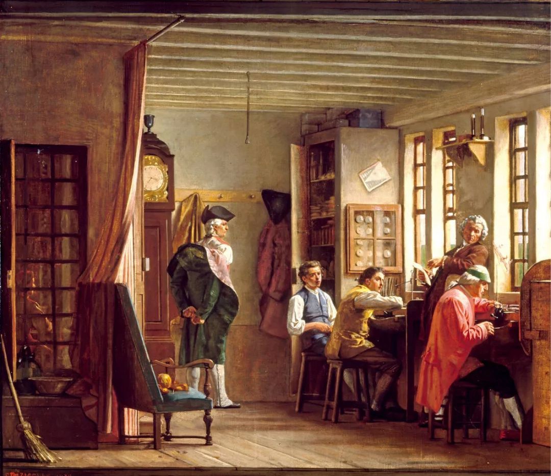 18世纪外国服装知识,18世纪欧洲贵族服装穿戴图