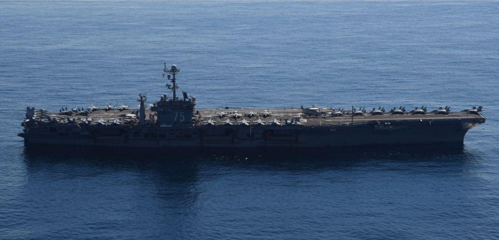 中国航母反侦察视频,我国卫星能24小时监测美航母吗