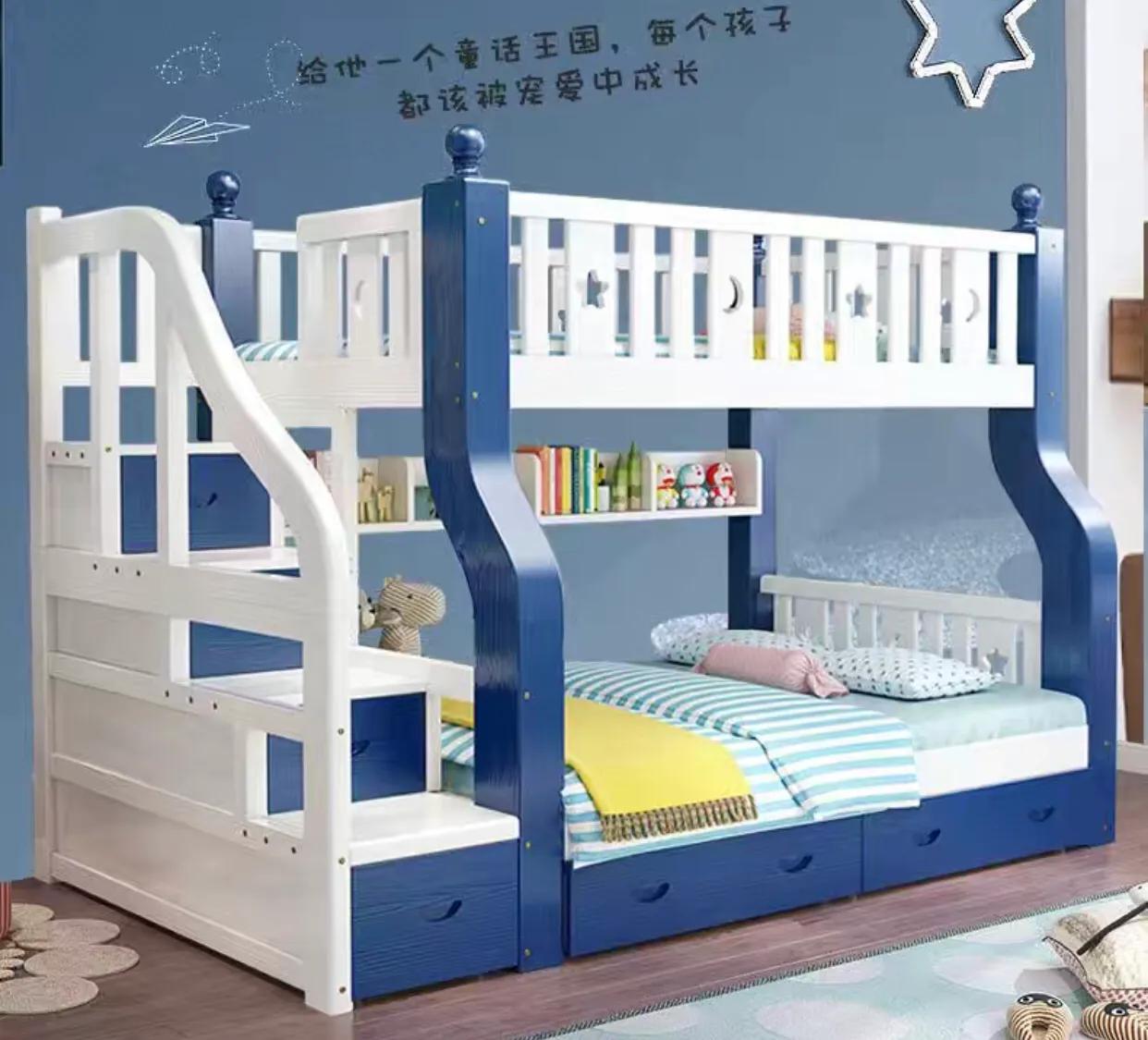 儿童房上下床怎么装修才好看,儿童房买的上下铺床怎么设计