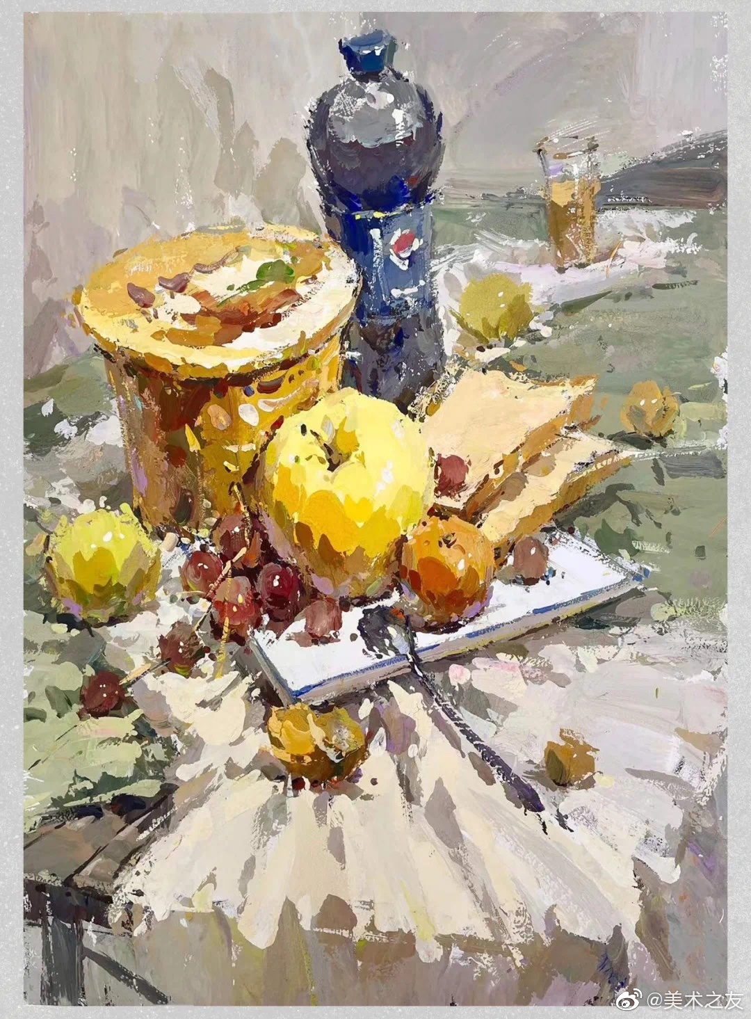 色彩有笔触和没笔触的区别,色彩的笔触技法有哪些