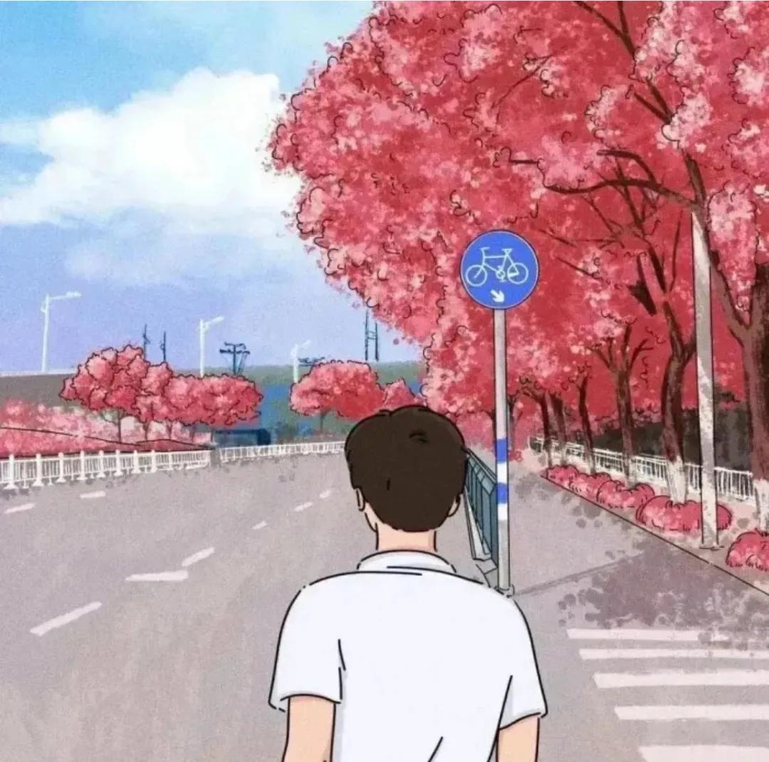 情侣头像阳光明媚五彩缤纷,阳光朝气的情侣头像