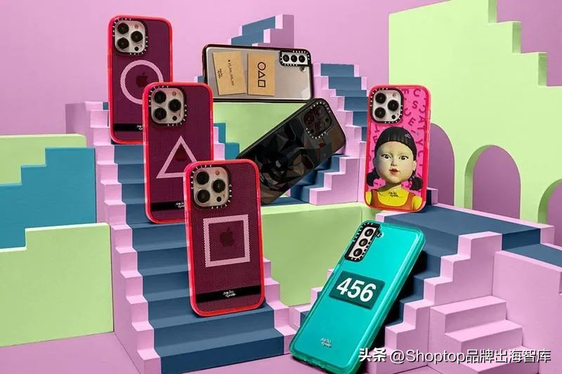 casetify航海王联名手机壳多少钱,casetify镜面波浪手机壳蓝色正版