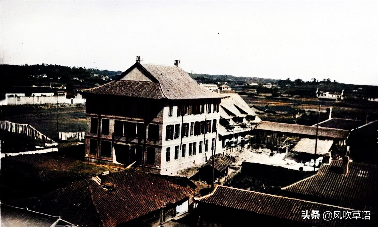 湖南长沙：民国时期潭州的湘雅医院和湘雅医学院旧影