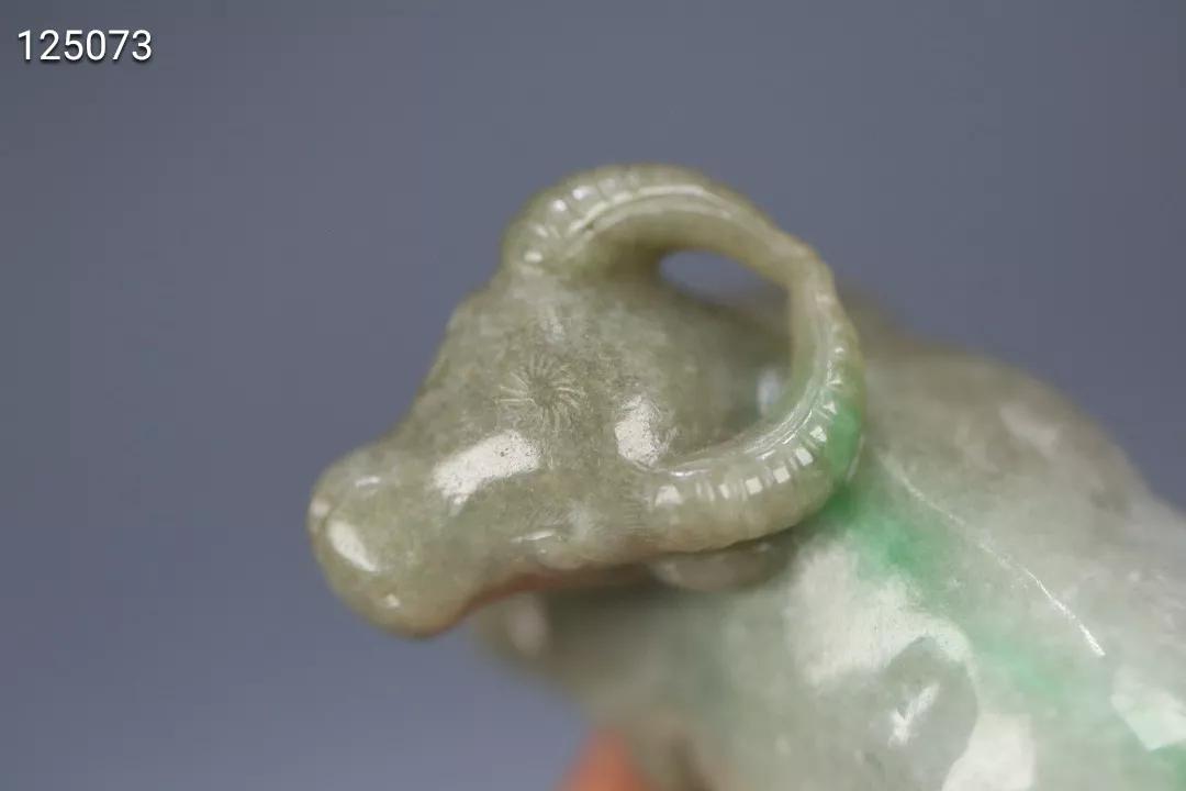 清代翡翠鱼摆件,清代翡翠老虎的摆件