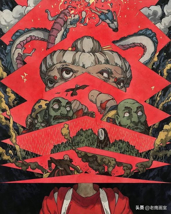 大师宫崎骏珍藏多年的画稿,100个画家致敬梵高