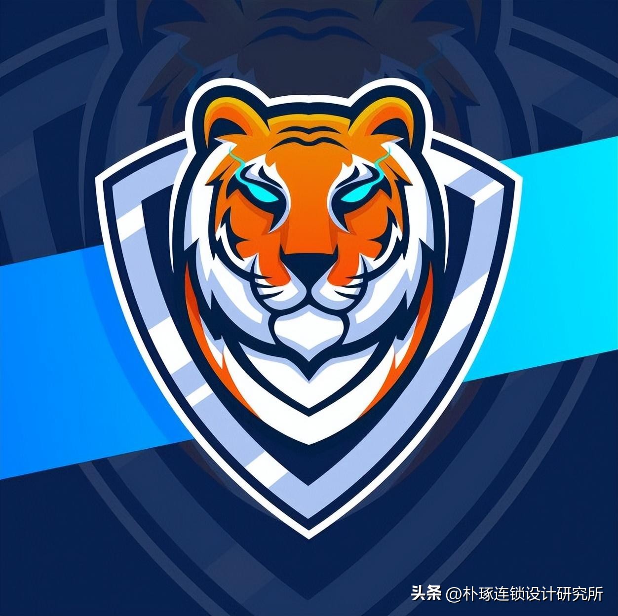 免费老虎标志logo设计欣赏,虎元素logo图片