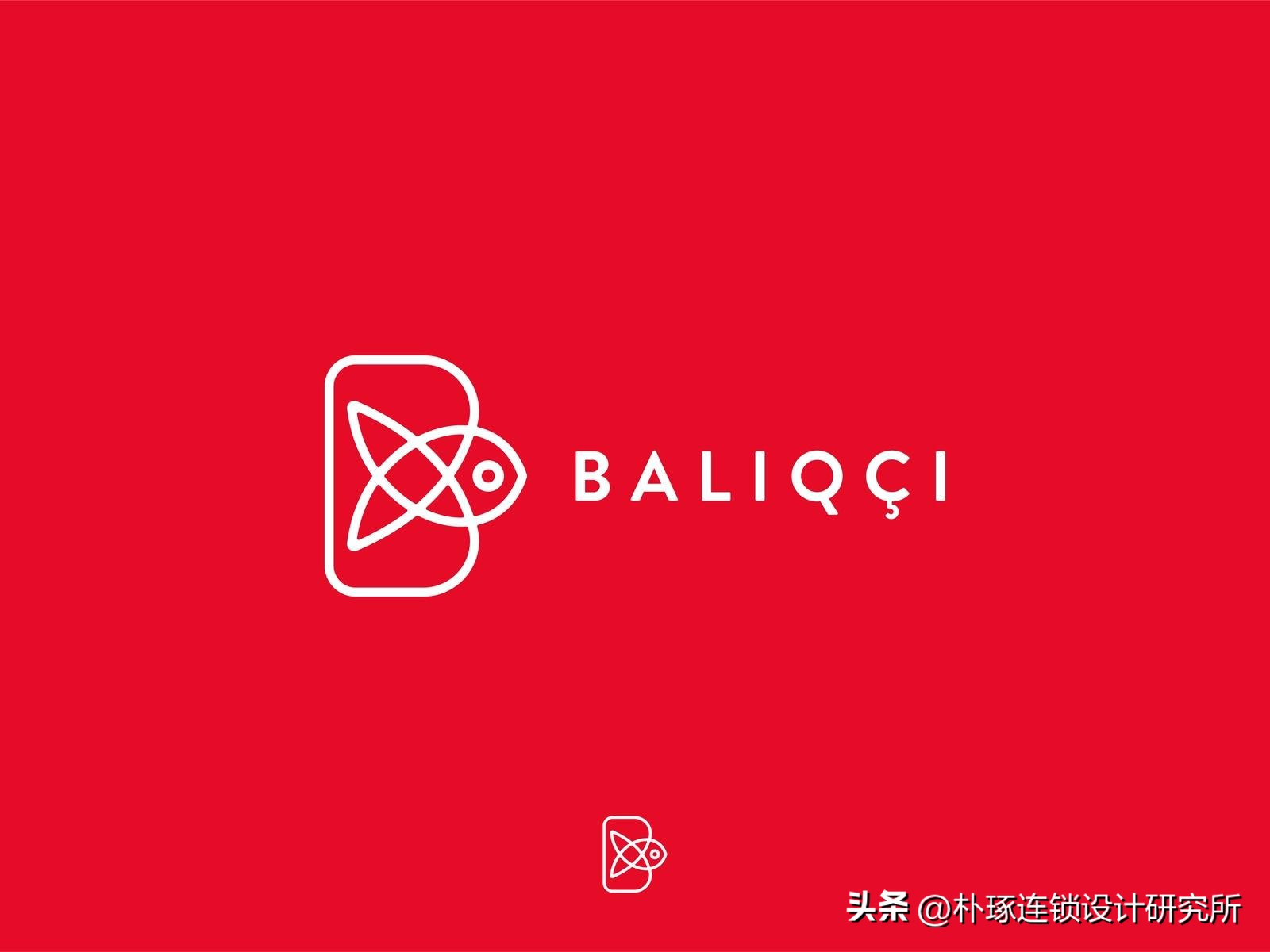 logo鱼设计创意图片欣赏,饭店logo鱼设计图片