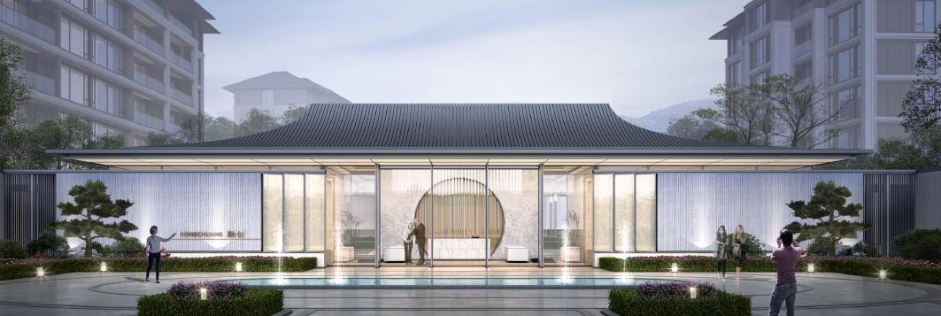 中营腾憬｜示范区如何通过玻璃做出亮点，设计+选材+施工工艺