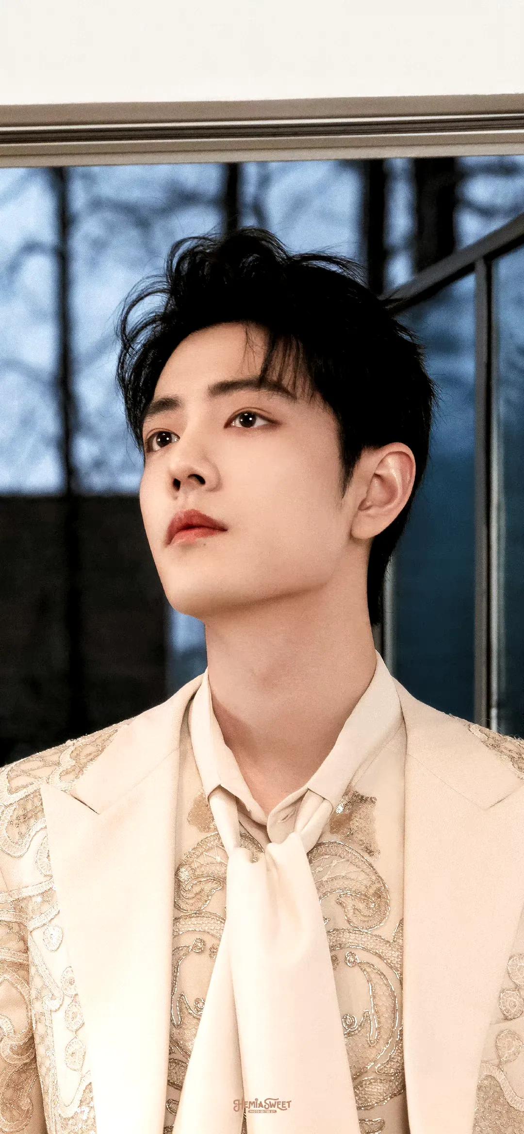 肖战杨紫微博之夜高清壁纸,肖战微博之夜戴口罩的壁纸