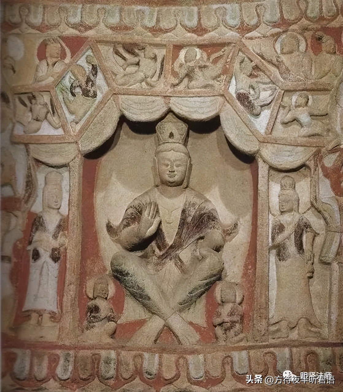 弥勒佛和佛祖的造像区别图片,弥勒菩萨的前世今生