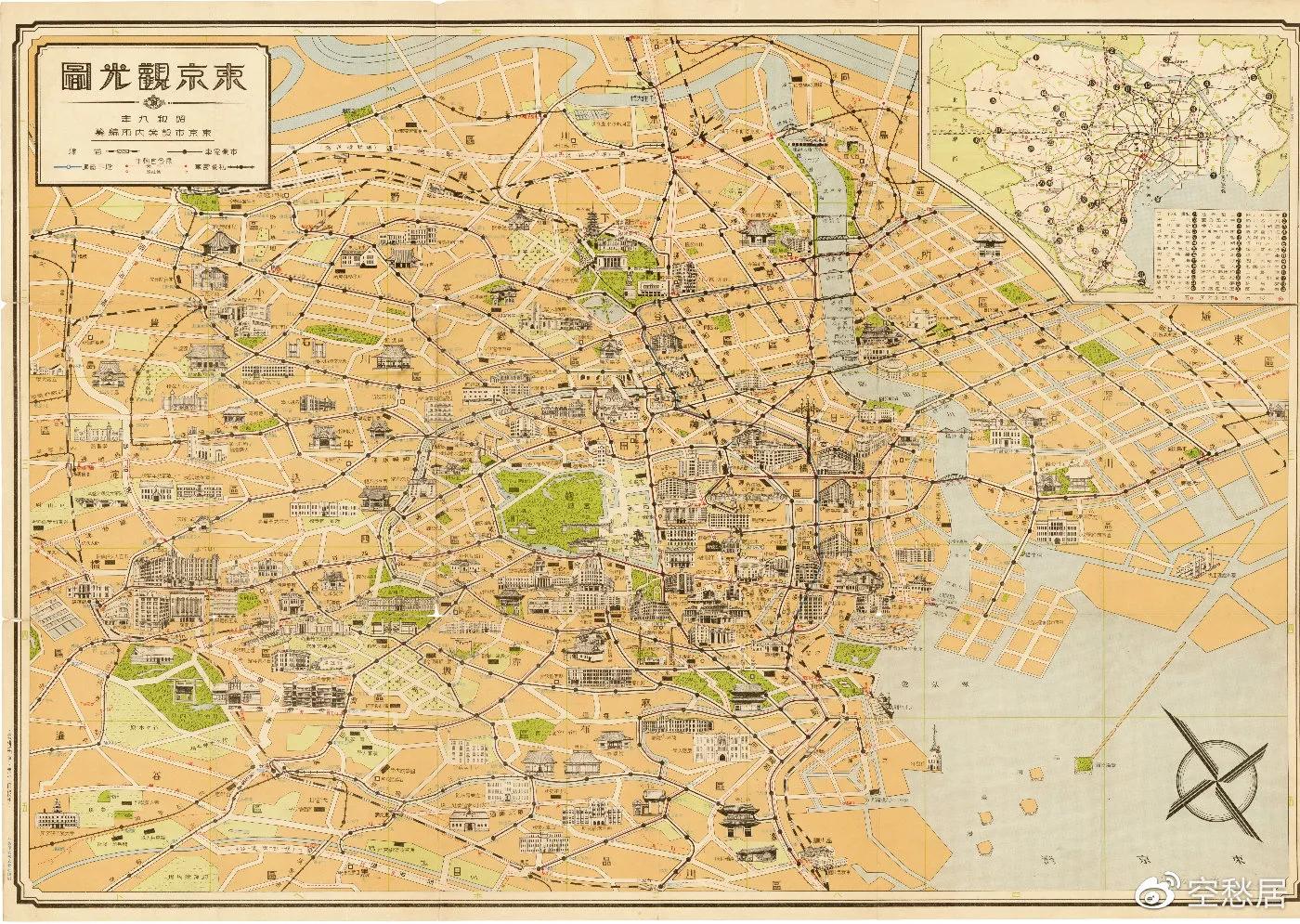 东京地图速记,东京地图全图高清版本