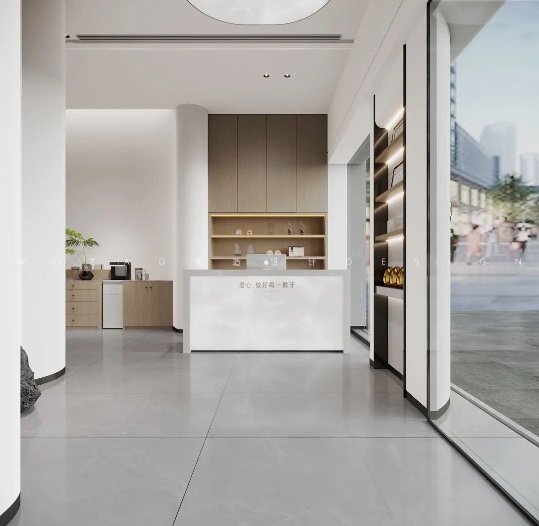 十多平方米牙科诊所装修设计风格,最新口腔装修设计效果图