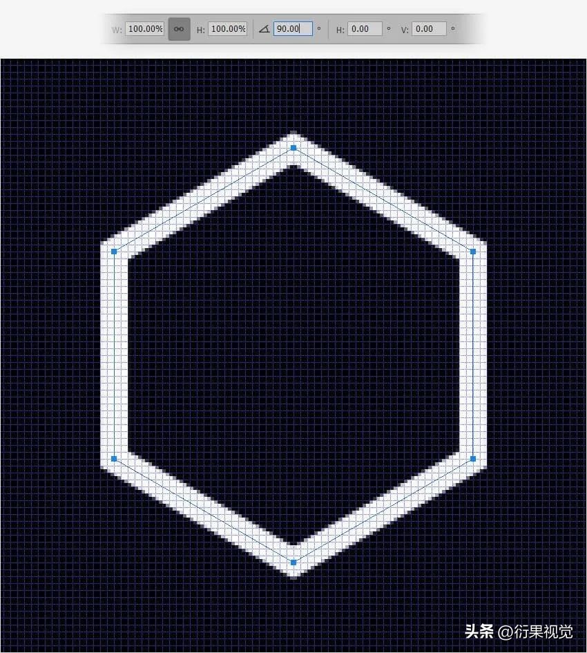 ps怎么做曲面屏游戏界面网格,如何用ps制作音响的圆形网格