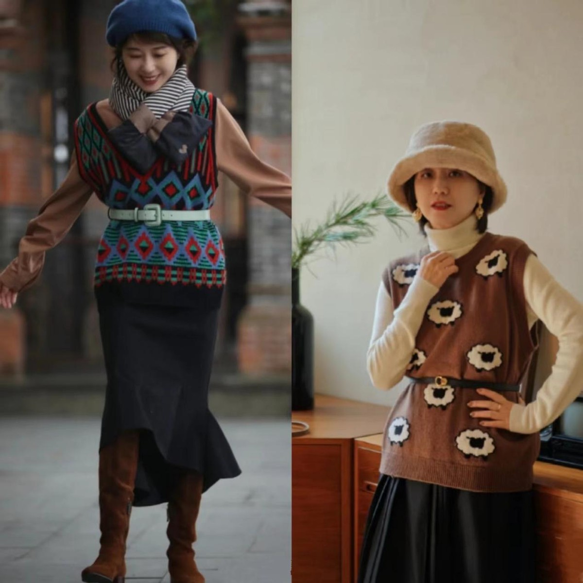 冬靴坡跟中筒,秋冬长筒靴如何选