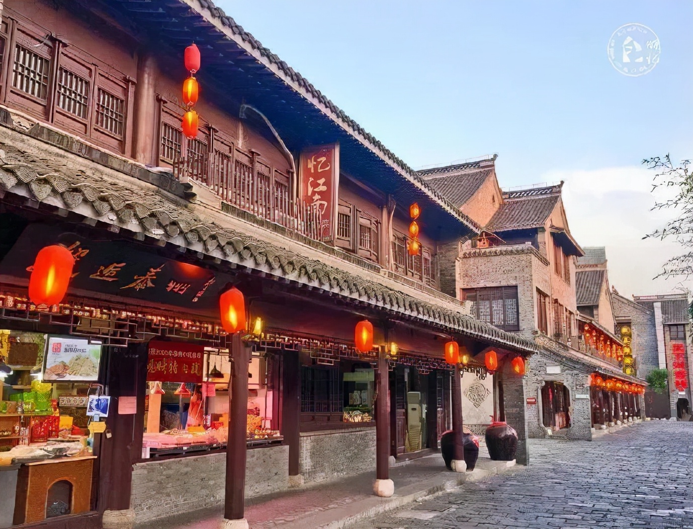 江浙沪最大的美食街,江浙美食街古镇