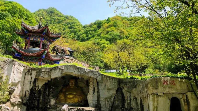 西安祥峪森林公园雪景,西安夏季避暑一日游好去处免费