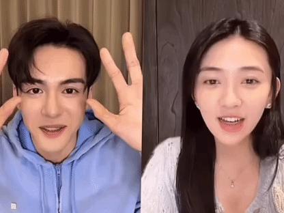 戏外cp甜蜜瞬间,曾舜晞肖宇梁戏里戏外秀恩爱