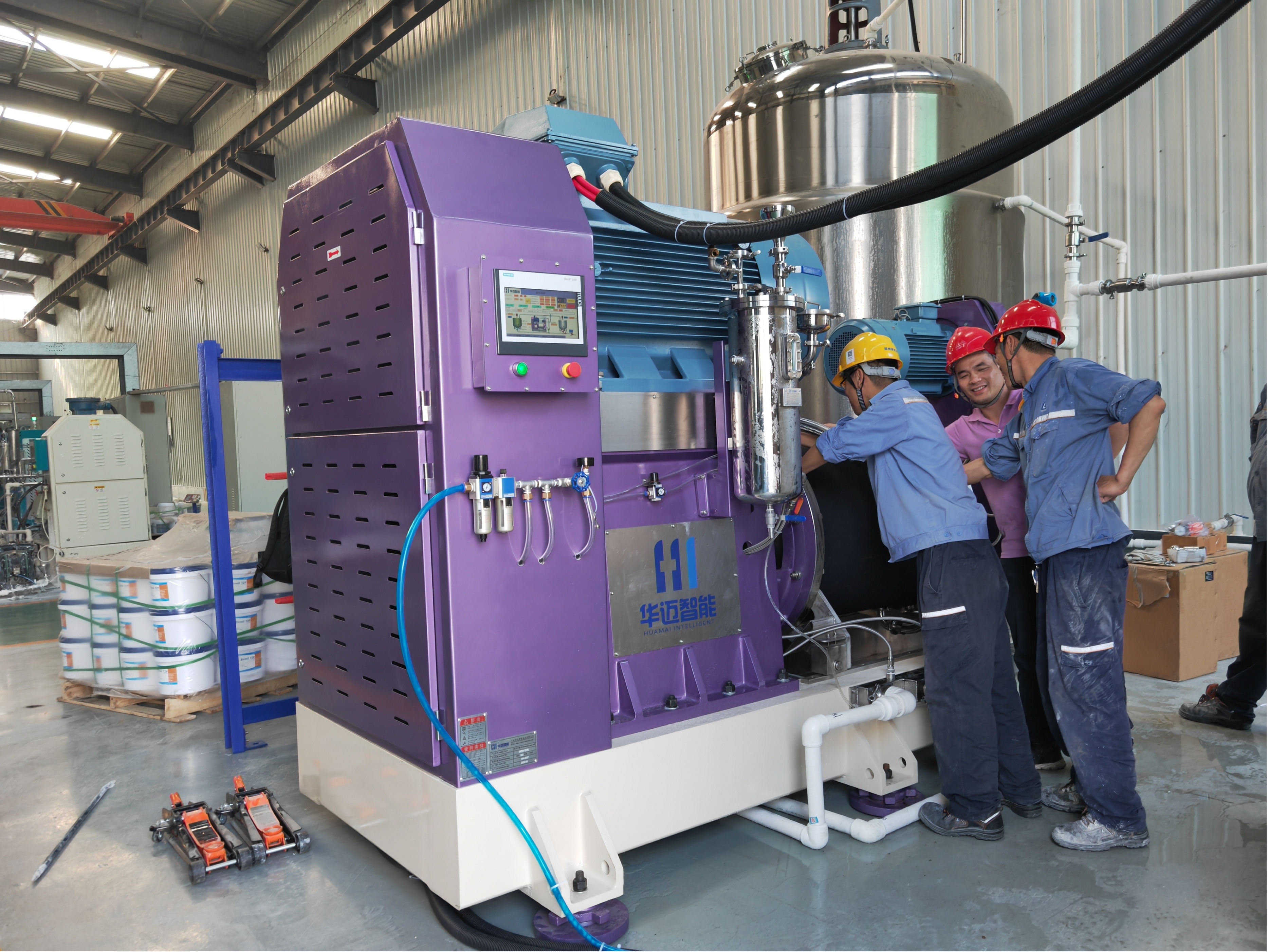 纳米级涂料砂磨机,纳米砂磨机研磨筒厂家