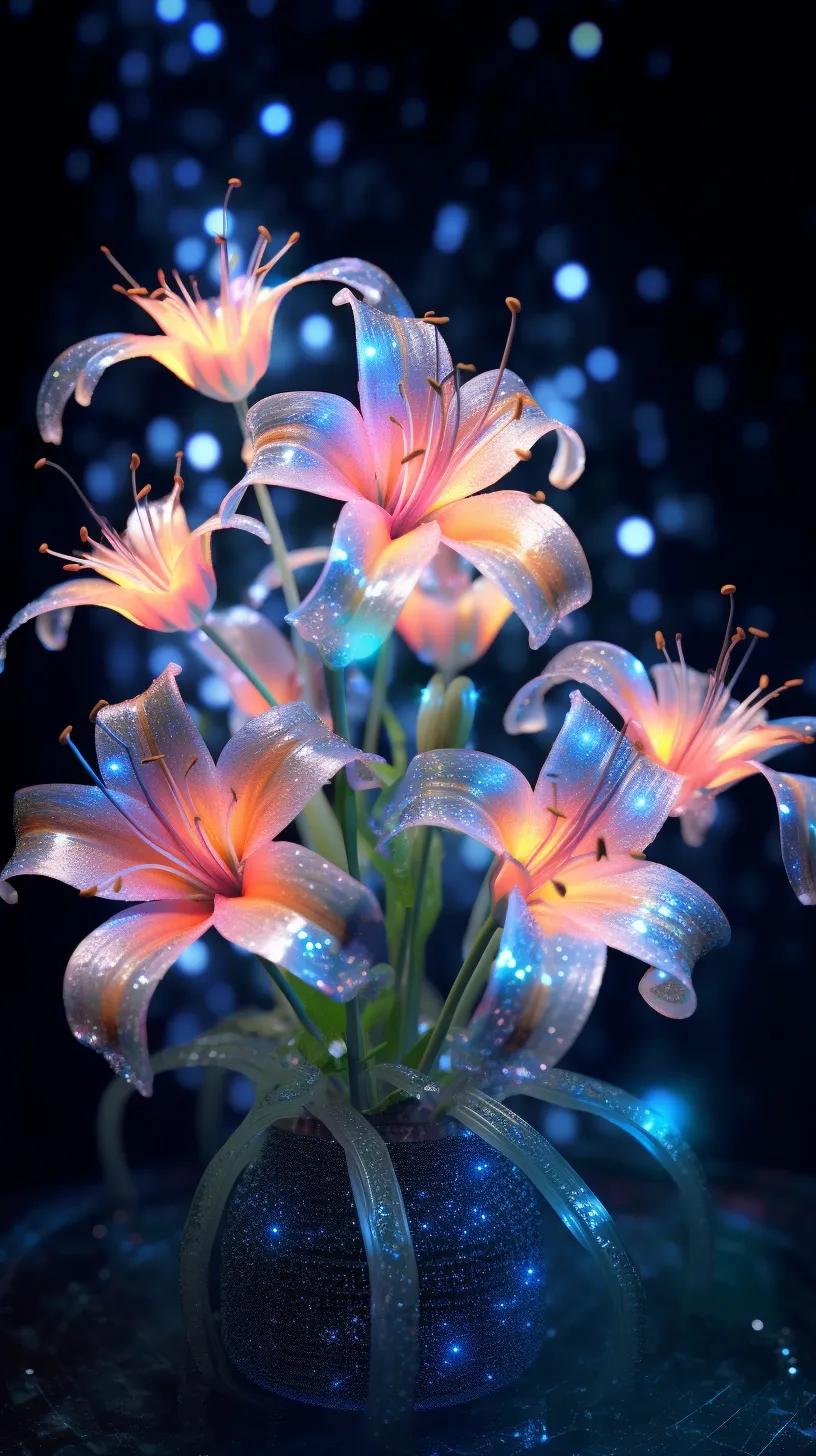 ai绘画紫色水晶玫瑰,ai绘画有层次感的花朵