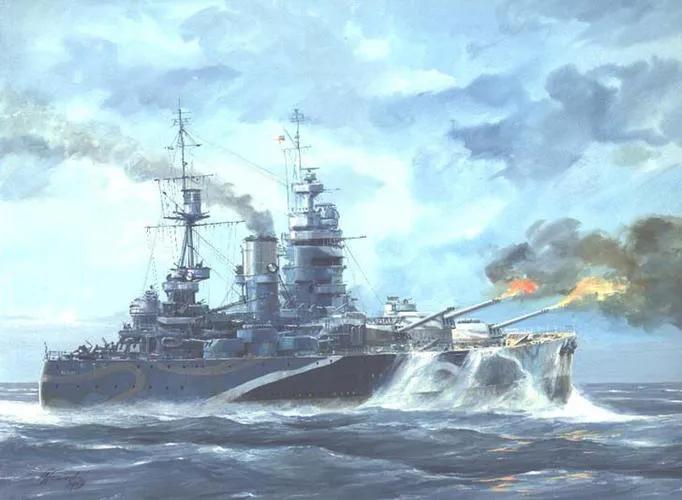 二战纳尔逊战列舰,纳尔逊级战列舰经典名场面