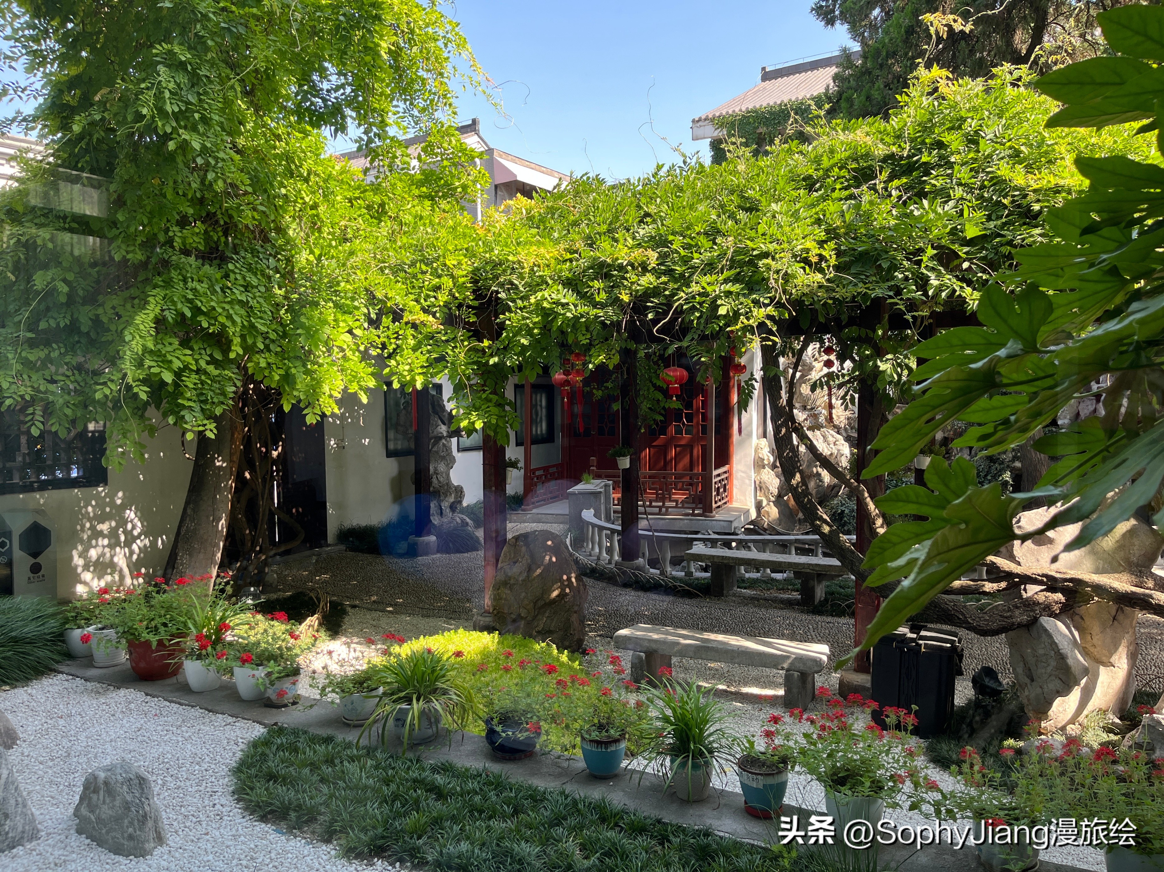 住在扬州盐商大宅门里，晚清珍园酒店体验及周边老街逛吃