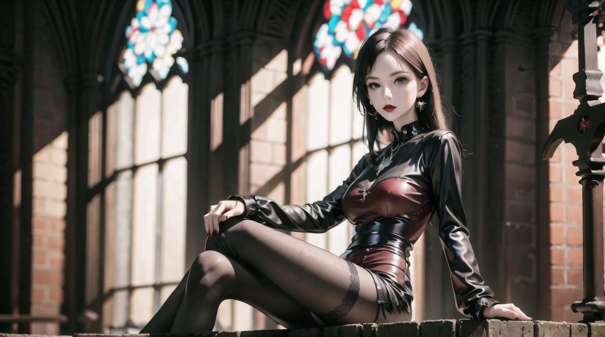 二次元ai女神图片,ai二次元少女美图