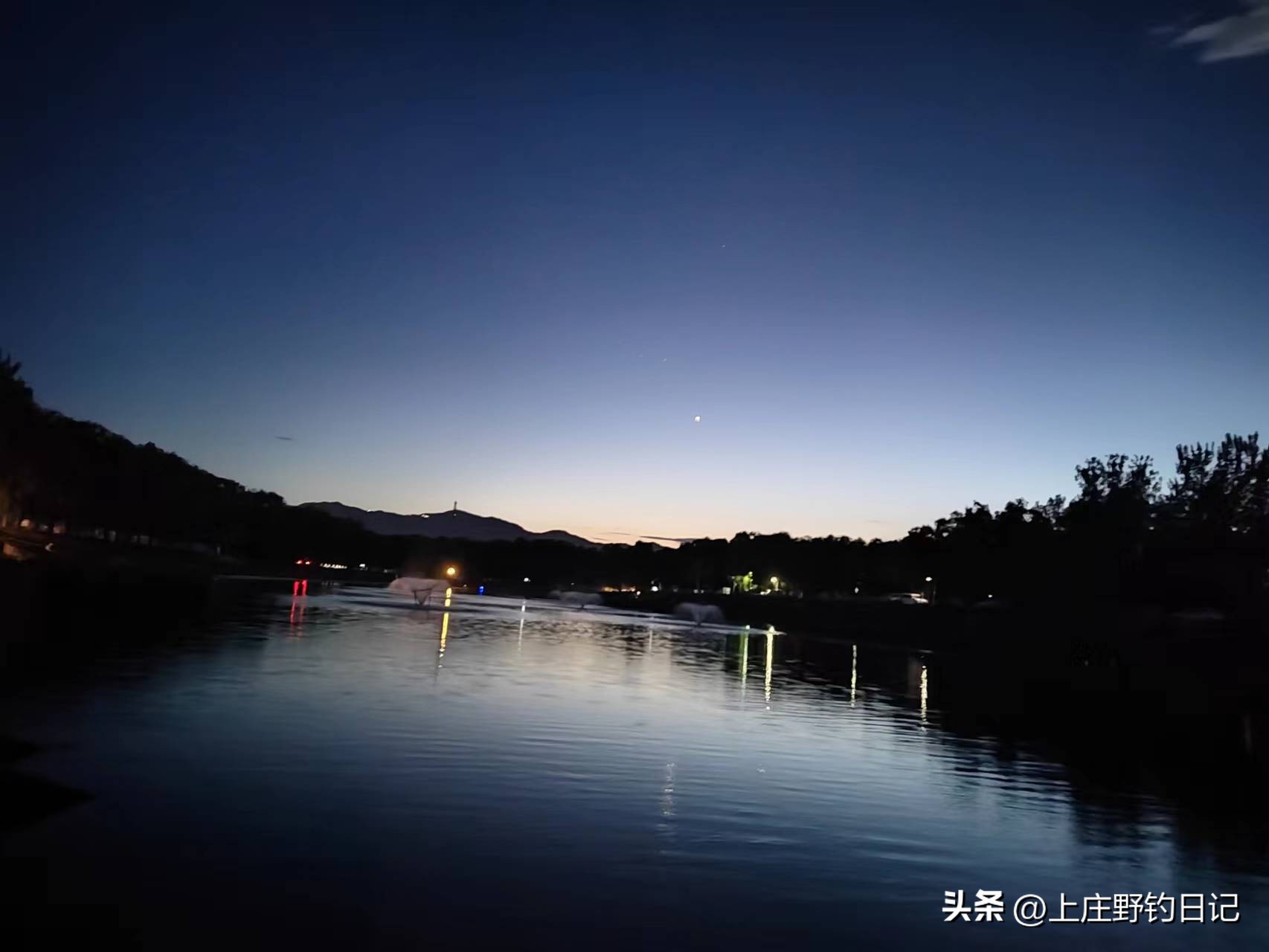 钓鱼日记——2023年7月10日（西玉河出水口夜钓）