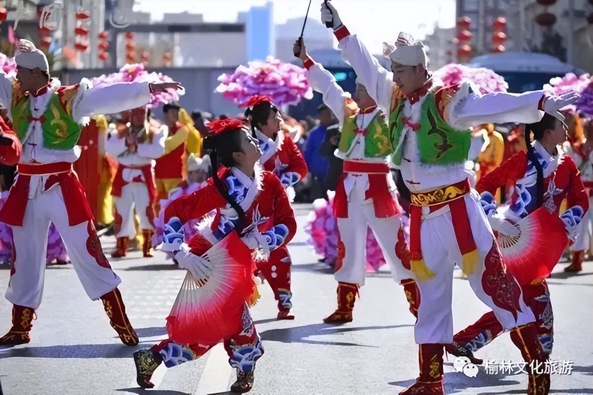 陕北秧歌名曲歌舞大全,陕北秧歌黄土地