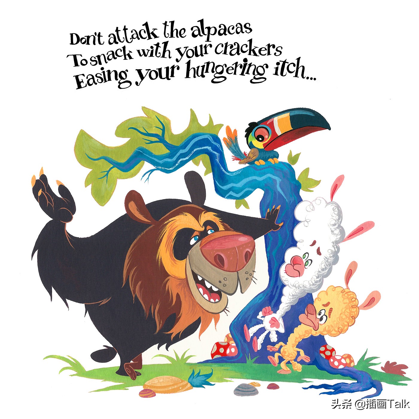 南非插画师,南非插画师作品