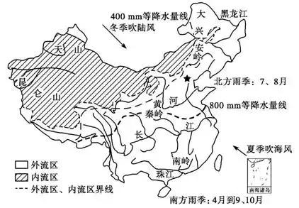 海南岛年降水量的分布空间规律,我国降水量的空间分布规律原因
