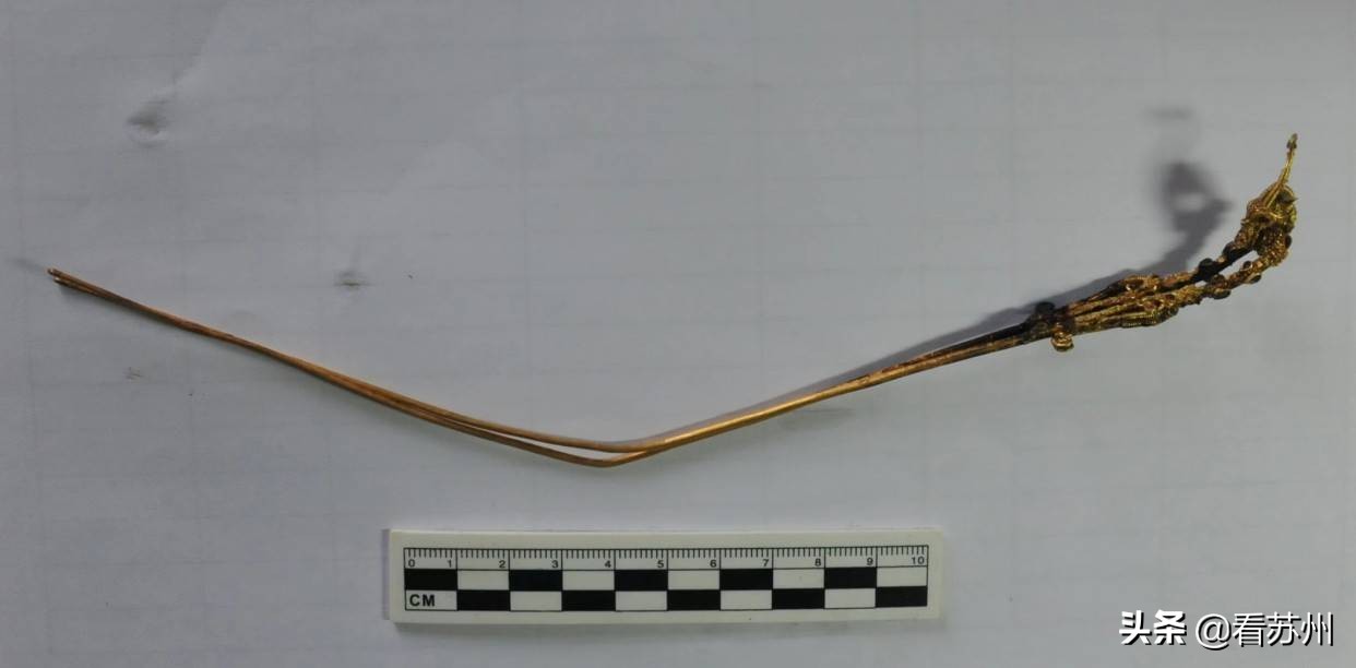 苏州博物馆西馆大乔金簪,苏州博物馆文物玉手镯