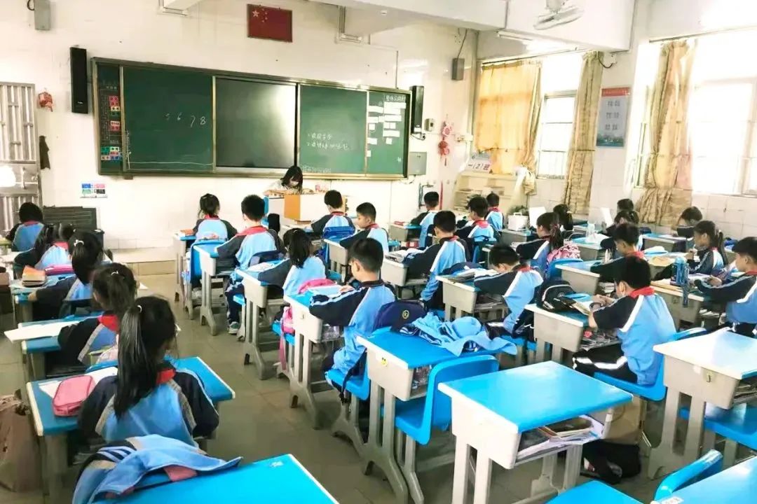 东莞市塘厦镇林村小学校园,东莞市塘厦镇林村小学
